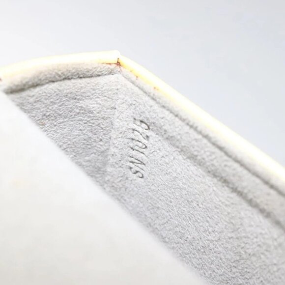 LOUIS VUITTON Vernis Pochette lagoon Glasses Case Perle M91801 LV Auth 118256 - Picture 13 of 16